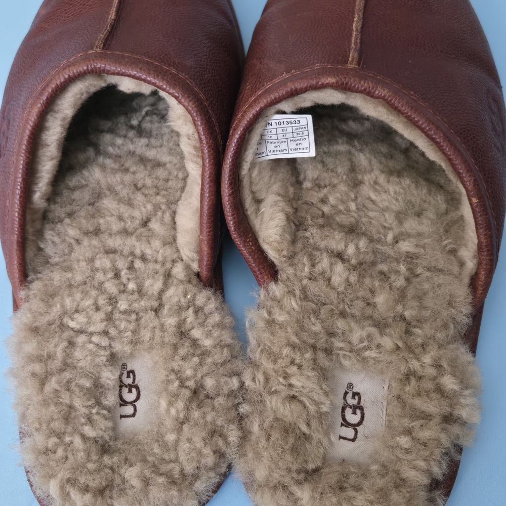 UGG Brown Sheepskin Slippers